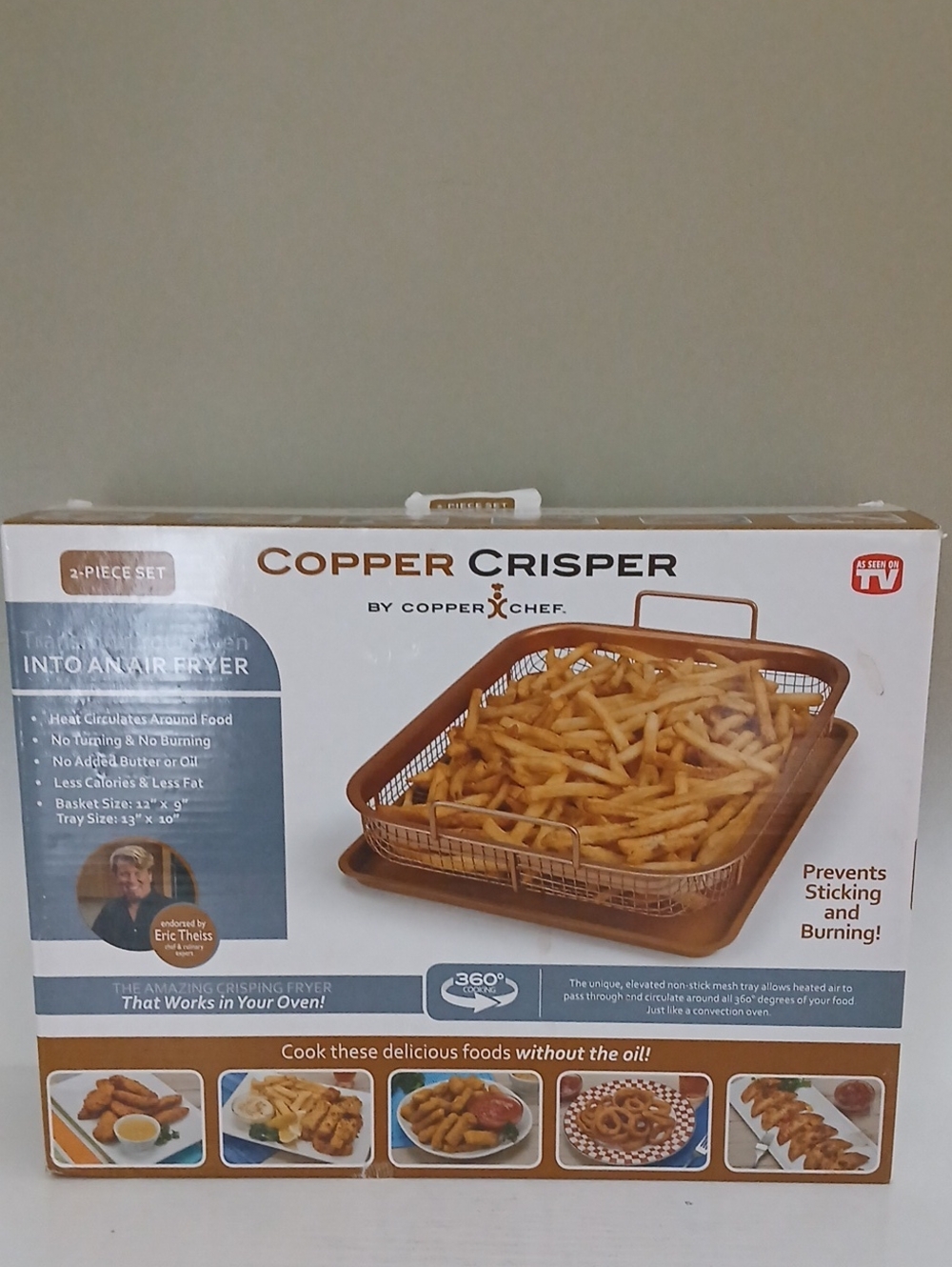 Copper Crisper Tray Set